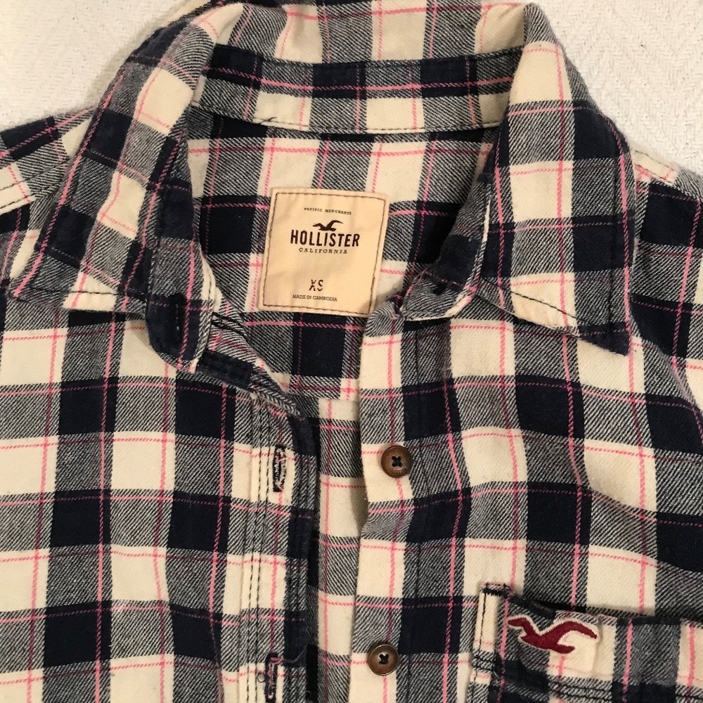 Plaid button down - Picture 2 of 3